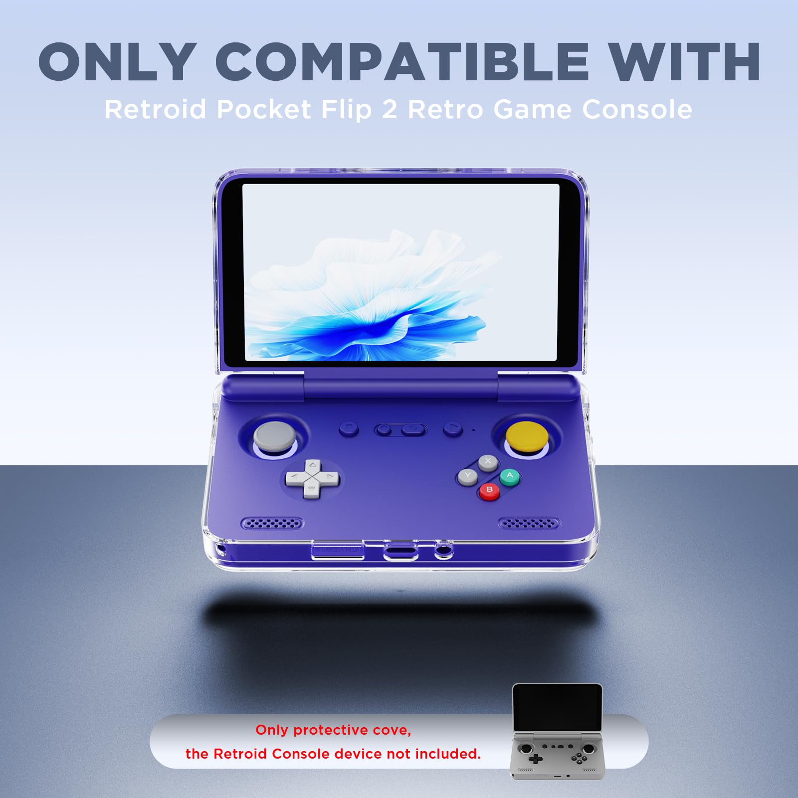 Capa protetora para console de jogos retroid Pocket Flip 2, capa